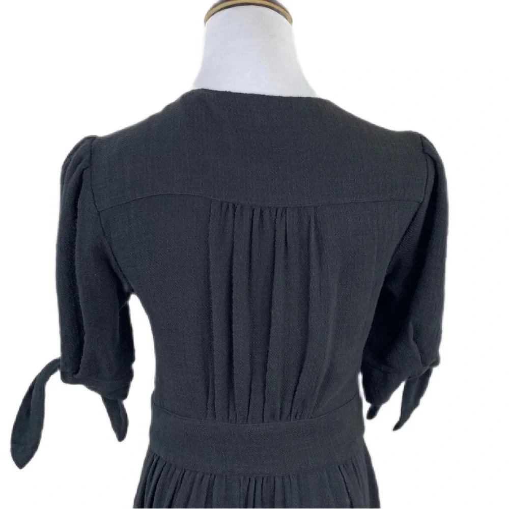 Free People SZ S Love Of My Life Black MIDI Dress - Picture 8 of 10